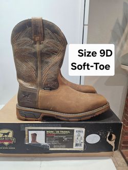 Red Wings Irish Setter Soft Toe Boots Size 9