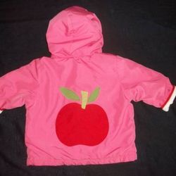 Baby Gap Girls 12-18 Months Apple Jacket 