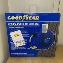 Goodyear Air Hose Reel Retractable 3/8" Inch x 65' Feet