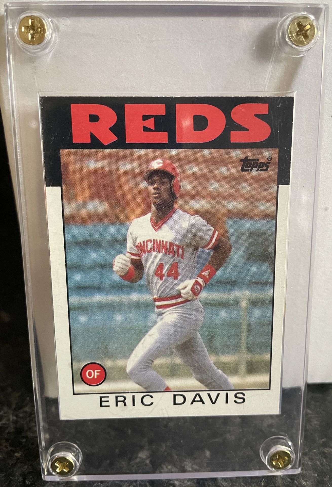 Eric Davis,  Topps #28, 1986