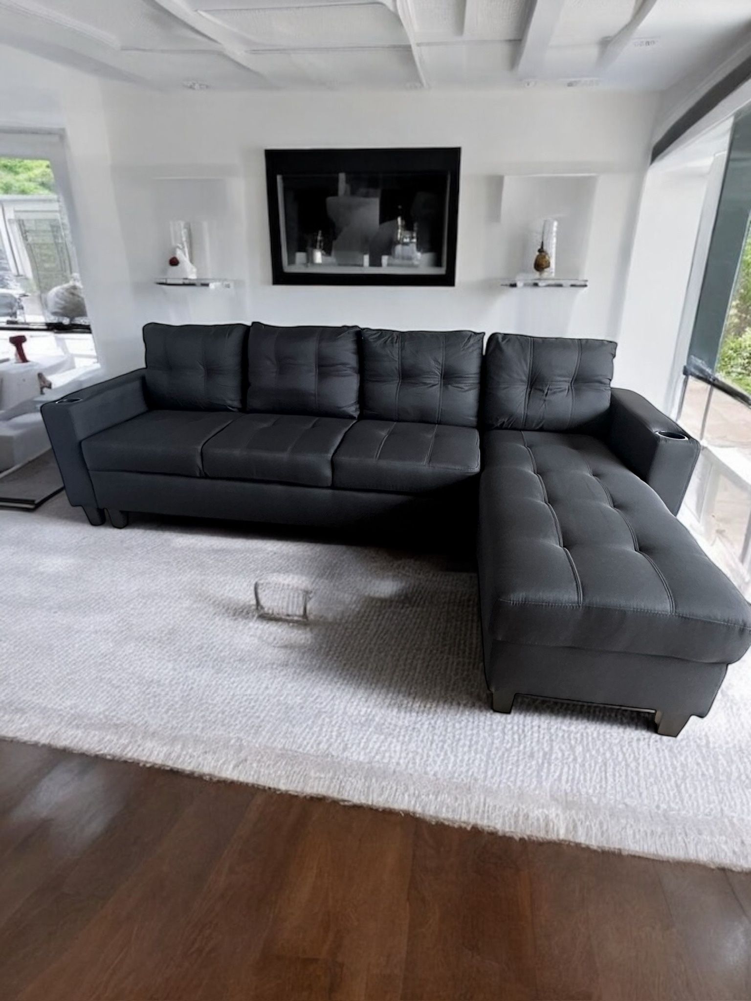 Brand Lshape Sofa With FREE DELIVERY 🚚