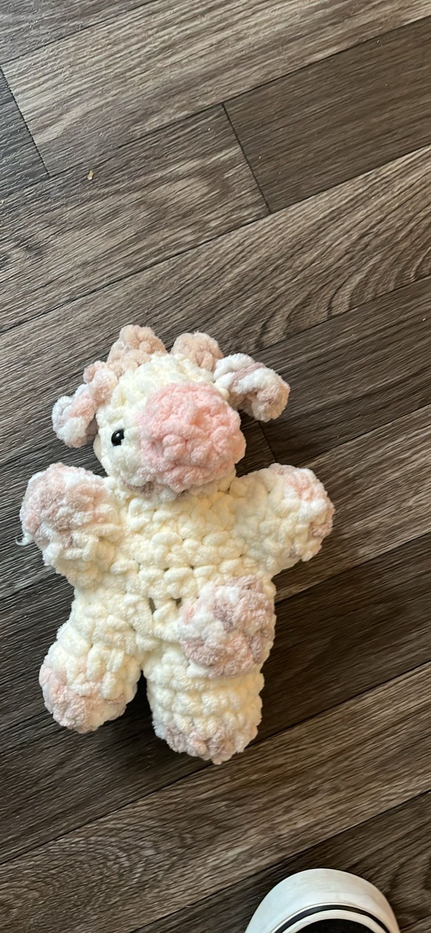 Crochet Cow Plush Toy