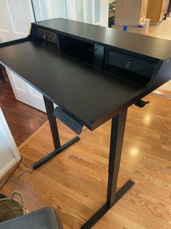 Electric Standing Desk + Ergonomic Office Chair – $150 OBO