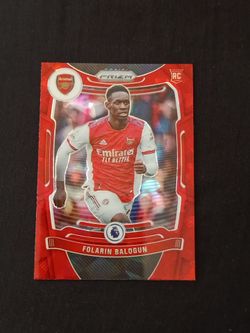 Folarin Balogun EPL panini red ice prizm