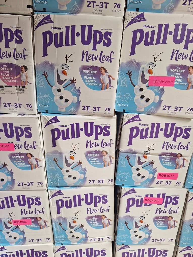 Huggies Pull Ups 2t-3t $30 A Box