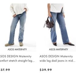 ASOS MATERNITY JEANS