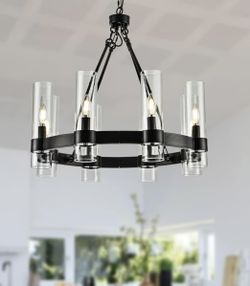 Wagon Wheel Chandelier