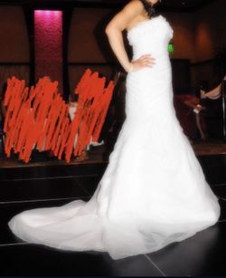 David’s Bridal Galena Signature Wedding Dress Size 10