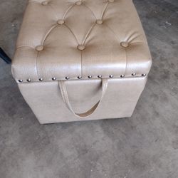 Small Storage Ottoman 