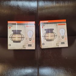 Sylvania Essex Vintage Lights With Led Edison Bulbs New