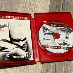 Batman Arkham city GOTY PlayStation 3 game ps3