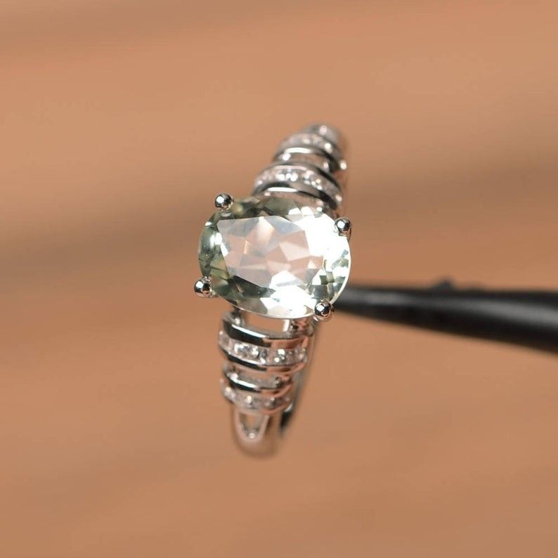 "Refine Oval Pure Zircon Romantic Silver Elegant Rings for Women, PD357
 
 