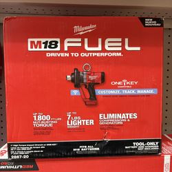 Milwaukee New 1” High Torque Impact Wrench One Key 