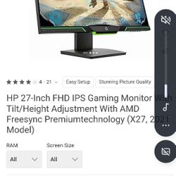 Hp Monitor Like New Never Used 