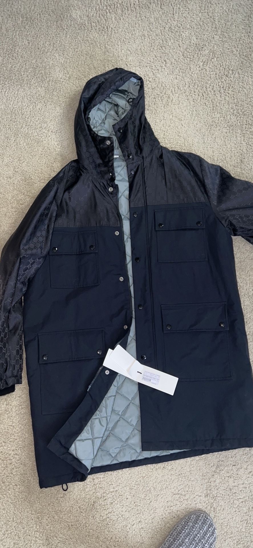 Blue Gucci Jacket For Men’s