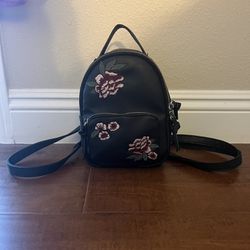 Tillys Rose Leather Mini Backpack