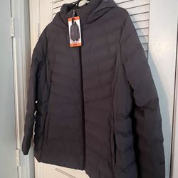 Unused New Lightweight Puffer Jacket ‘periscope blue’