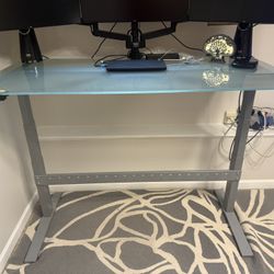 Geek Desk Sit Stand Motorized Desk