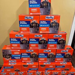 Hefty Ultra Strong Draw String 33 Gal. Trash Bags (50-Count)