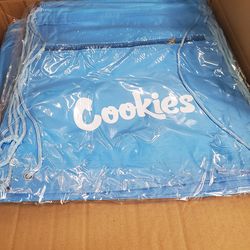 New cookies drawstring bags with zipper