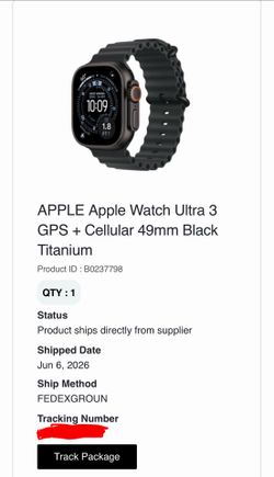 Apple Watch Ultra 3