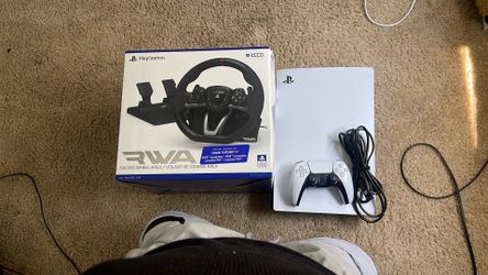 Ps5 digital 1 controller all wires & RWA ps5 steering wheel