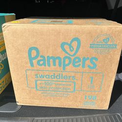 Pampers Swaddlers Size 1 198 Count