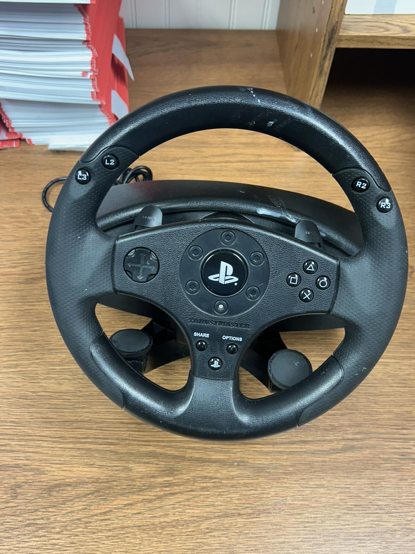 Thrustmaster Racing Wheel for PlayStation PS4 PS3 and PC