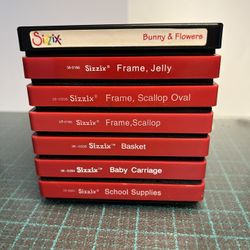 Lot Of Sizzix Dies Great Deal