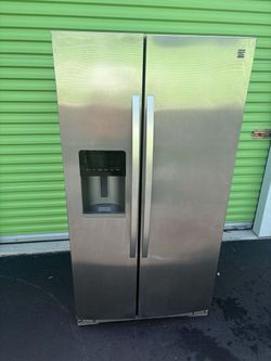 Kenmore Stainless Steel Refrigerator Freezer