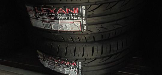 New tires 235/50/18 Lexani $100 each plus tax