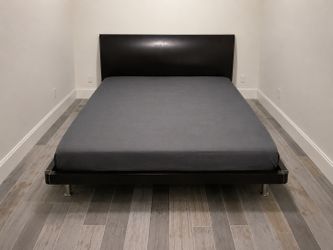 King size bed ( Frame & Mattress)