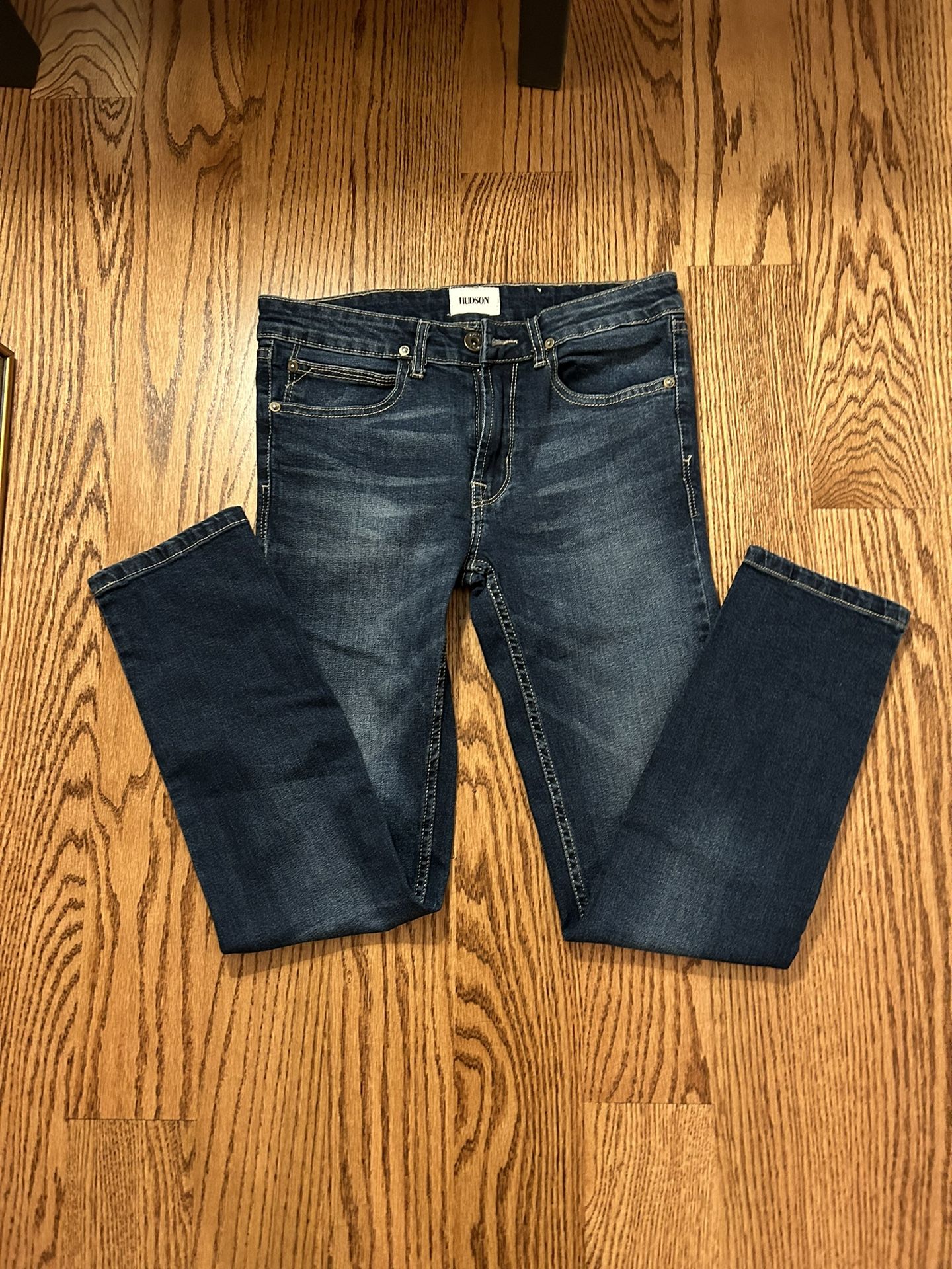 Hudson Youth Blue Jeans Size14