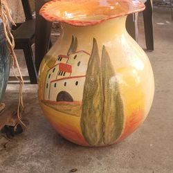 Large Pot. Handmade In Italy. Italica Ars