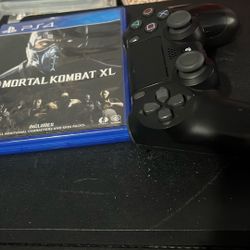 PS4 With Controller, Cords, Mk XL