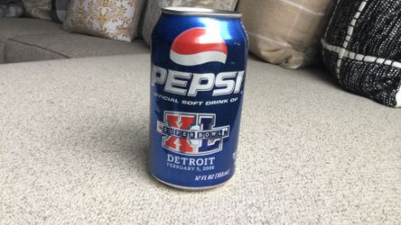 Pepsi Soda Can