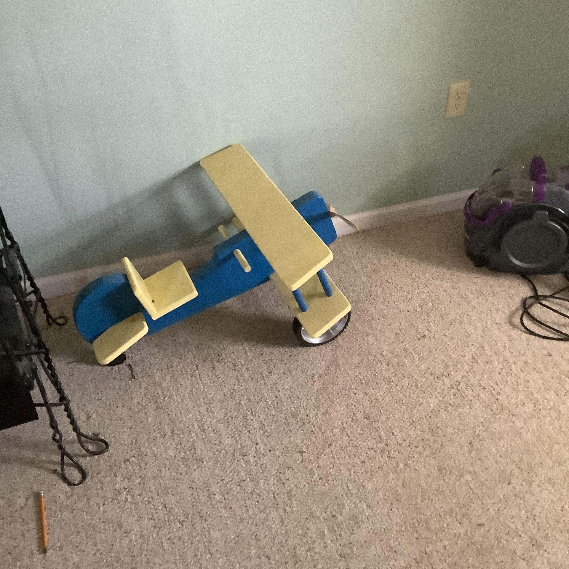 Ride On Toy Airplane