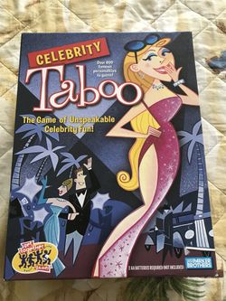 Celebrity TABOO 2004 Fun Party Game
