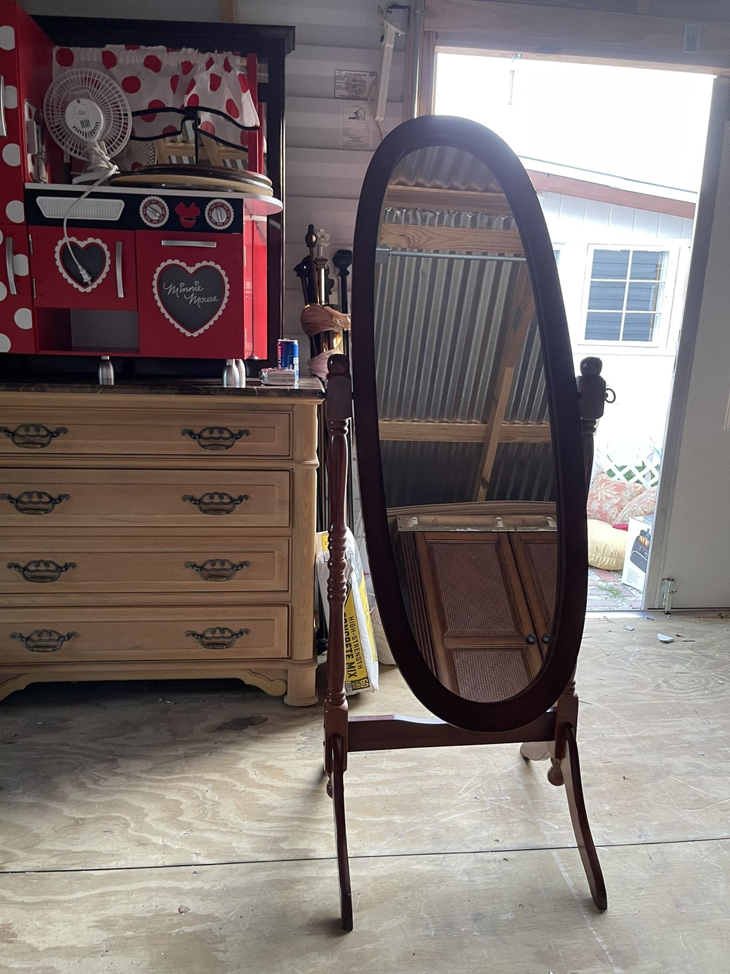 Antique Mirror  5’f X21”