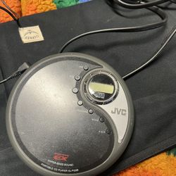 JVC Portable CD Player! With Or Without Batteries!