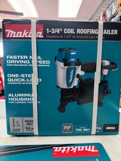 Makita AN454 1-3/4" Coil Roofing Nailer