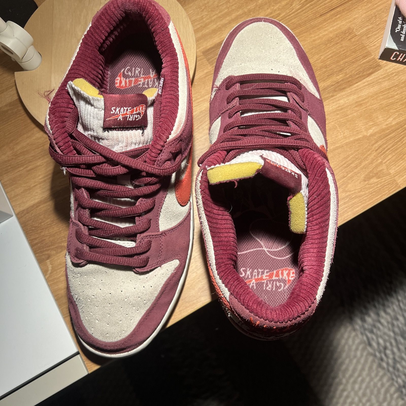 Skate Like A Girl Sb Dunk SIZE 12