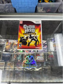 Guitar Hero World Tour Wii $40 Gamehogs 11am-7pm