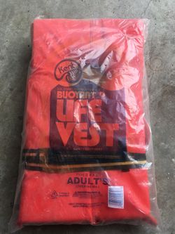 New Buoyant Adult Life Vest over 90lbs