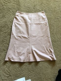 The limited brand blush pink skirt. Great work work. Size 0
