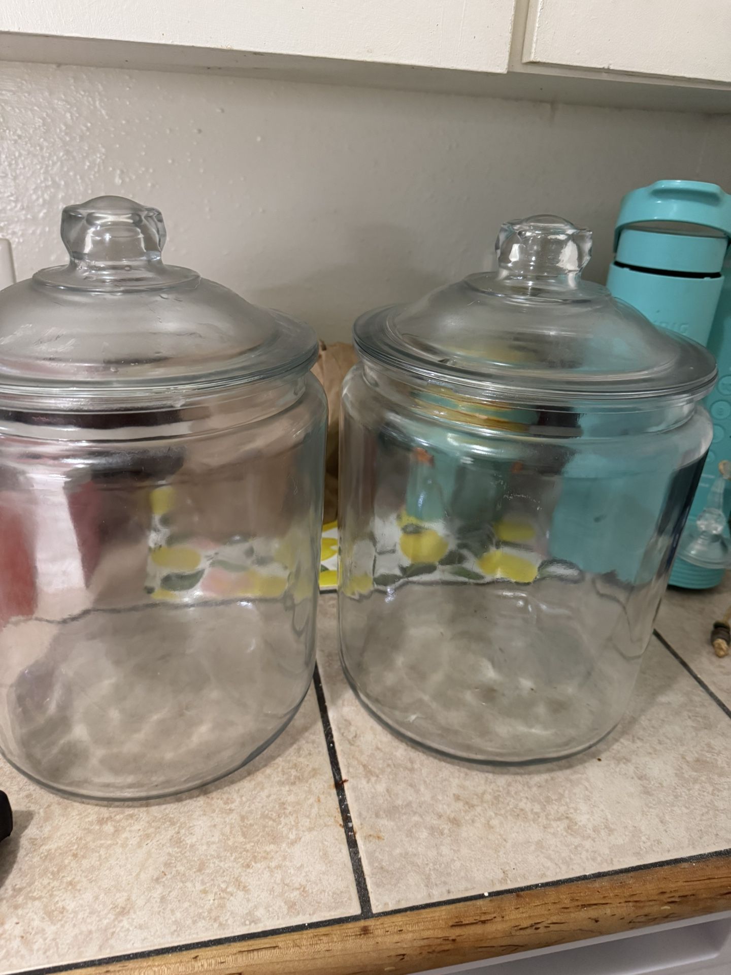 2 Big. 2 Gallon Glad Jars