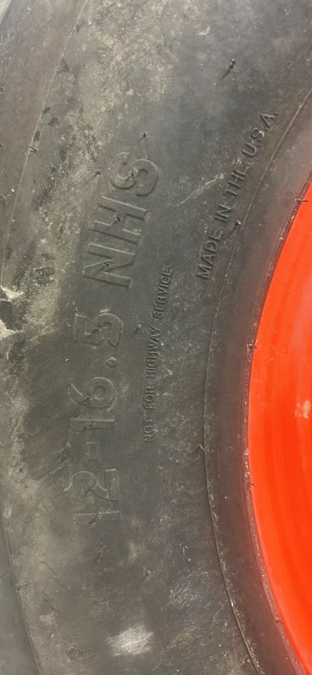 Kubota/Bobcat Rims And Tires