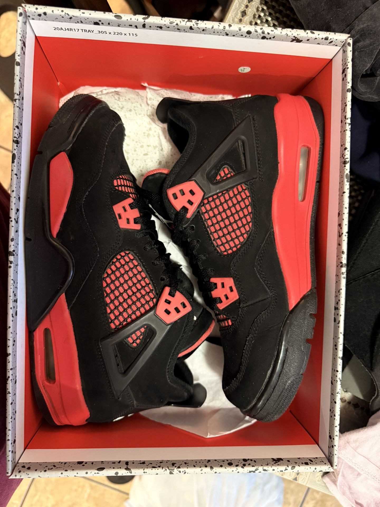 Air Jordan 4 Retro Red Thunder