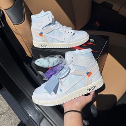Jordan 1 off white Euro size 6M