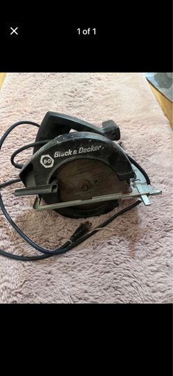 Black & Decker circular saw